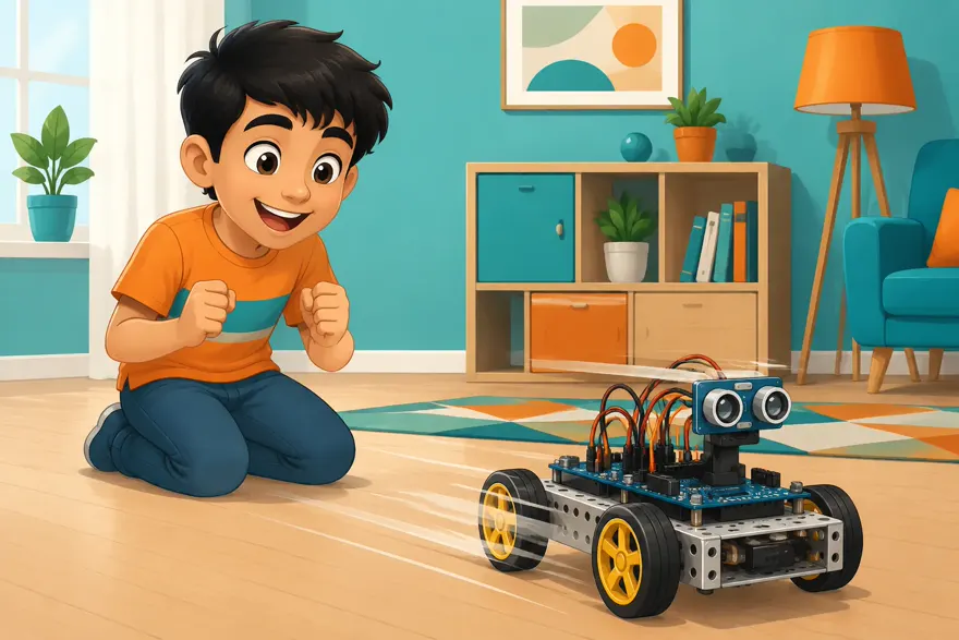 کیا — حرکت ربات