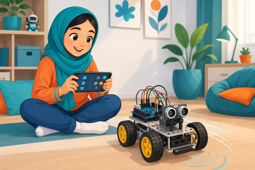 مهیا — کنترل ربات