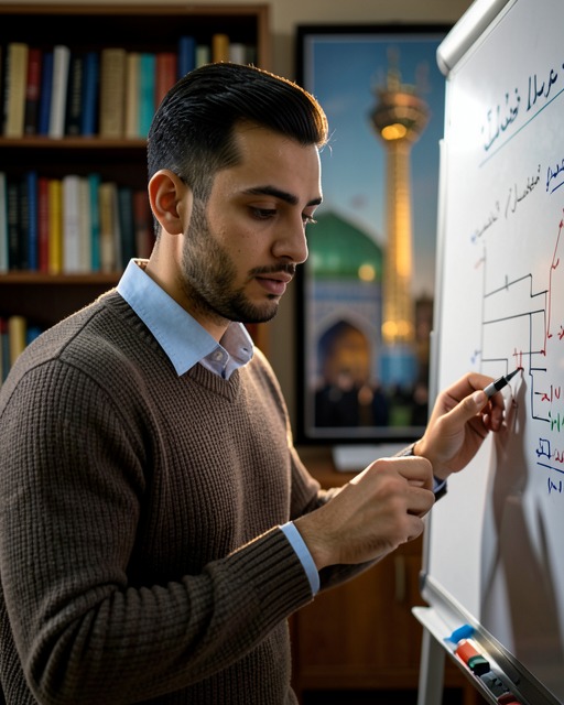 پرتره استاد بهرام نائینی — پرتره مربی