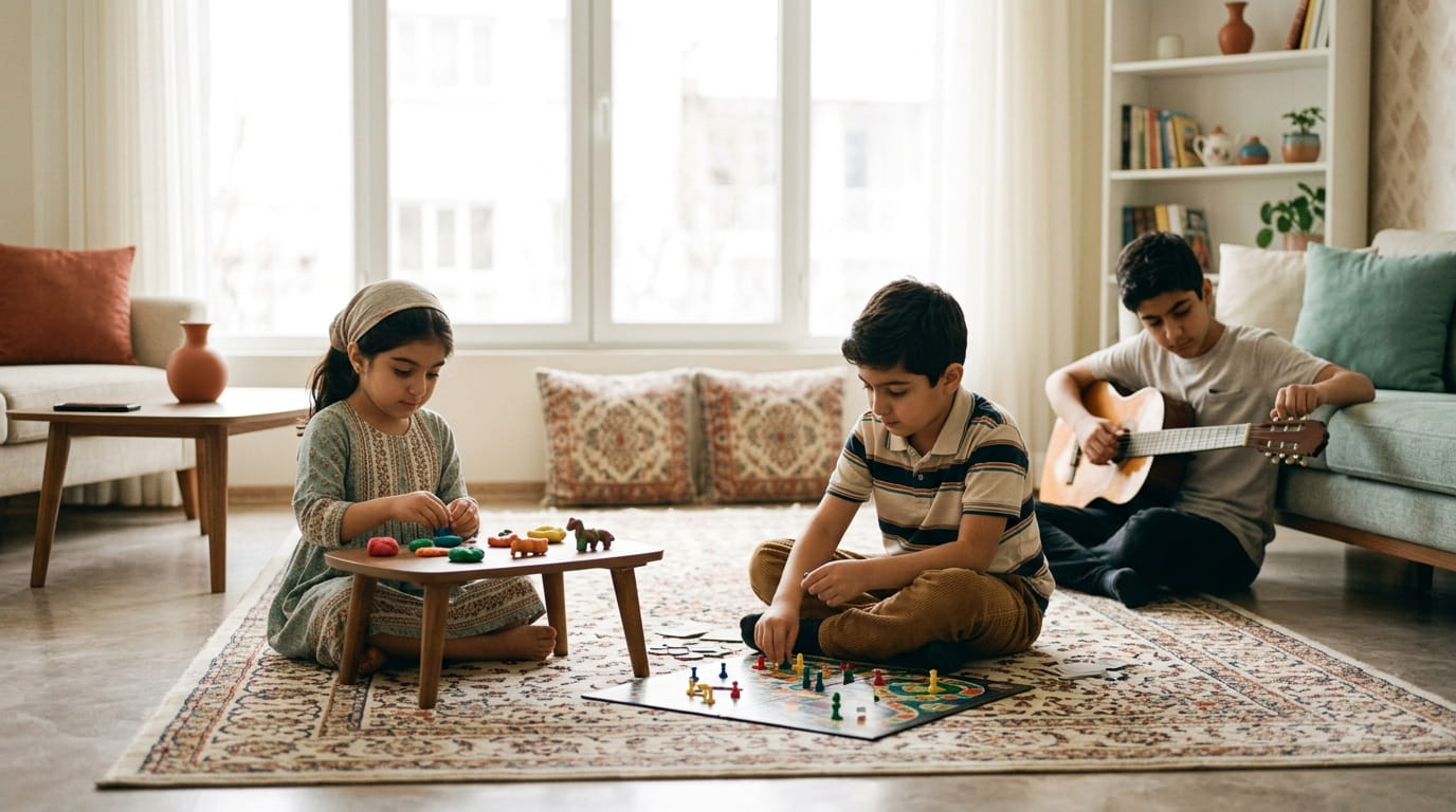 جایگزین موبایل بر اساس سن کودک