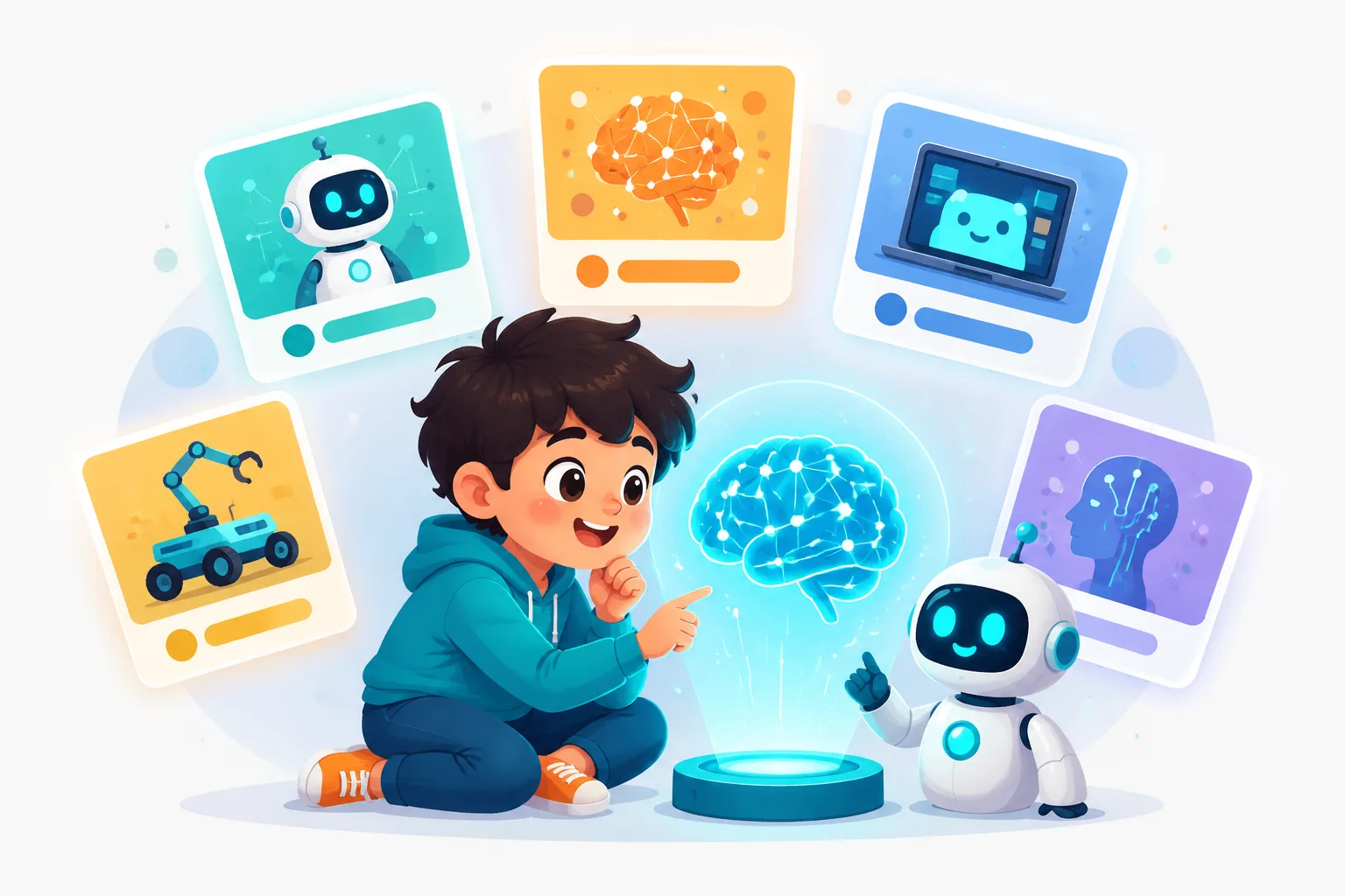 انتخاب بهترین کلاس هوش مصنوعی برای کودکان و نوجوانان